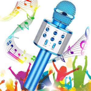 karaoke con microfono